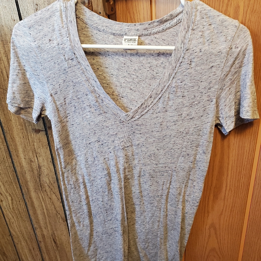 Victoria's Secret Pink grey speckled sleepwear